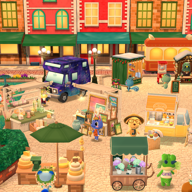 the ACPC campground in the style of an undersea scene
